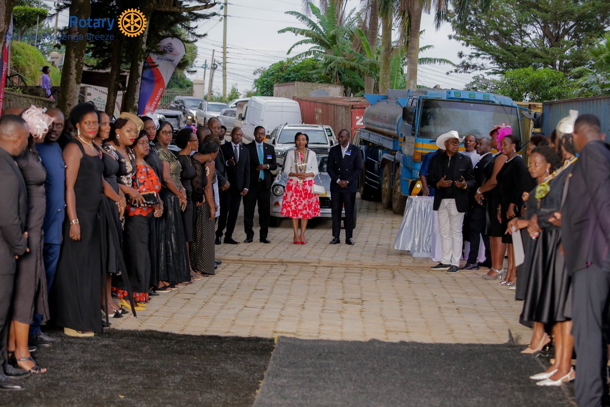 Kicked off the weekend with a memorable evening at the Installation Ceremony of the Rotary Club of Kampala Muyenga Breeze. 

This was my second official club visit, and it did not disappoint. A warm, well-organized event that reflected the spirit and excellence of Rotary.