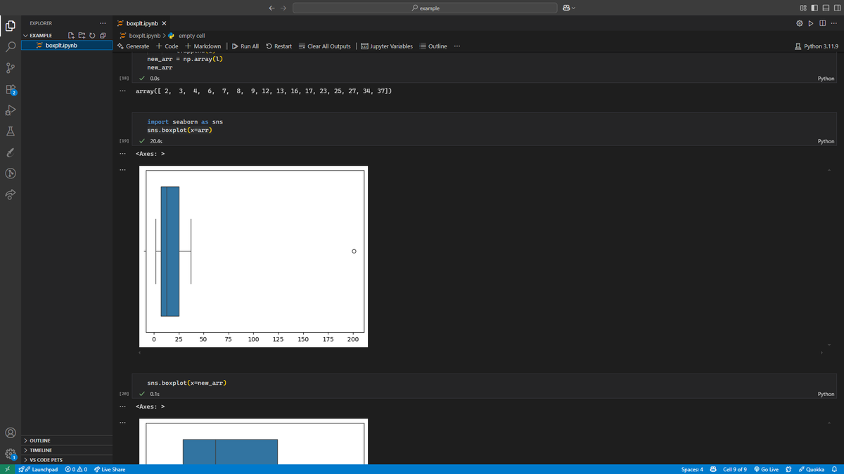 DarshitLolvani's tweet photo. 📊 Today I learned how to create a Boxplot using both Python and Math!

Boxplots help us understand the distribution of data by showing the minimum, Q1, median, Q3, and maximum - and even detect outliers value! https://t.co/iES8E7kAIS