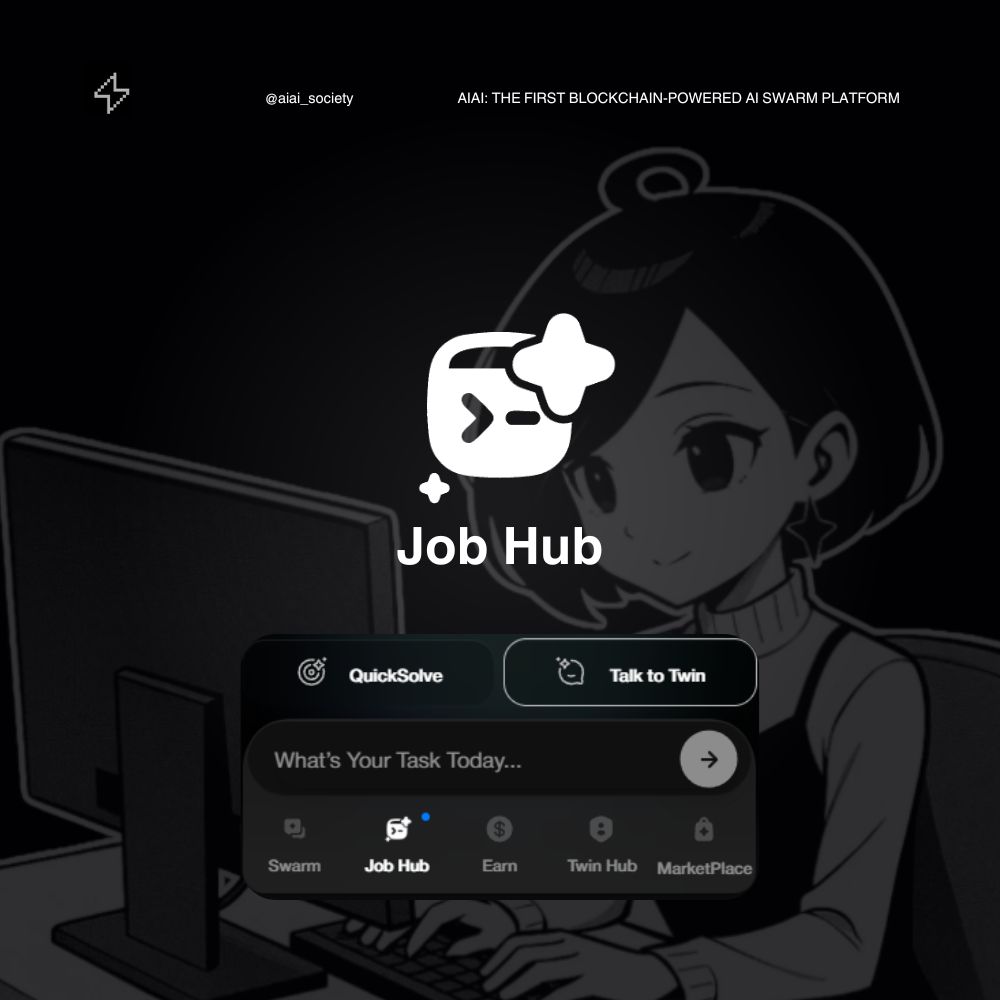 Pokka_AIAI's tweet photo. 🧠✨ The future of productivity is here.

Job Hub lets you assign tasks directly to your AI Twins—no setup, no code, just results.
From content to strategy, let the swarm work for you.

Start your next task → https://t.co/YvZCowSvX7 https://t.co/4GVPiI70NW
