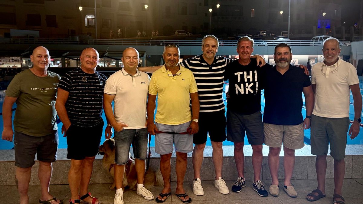 When Nottingham MUSC met Malta MUSC a great night with great people 😊