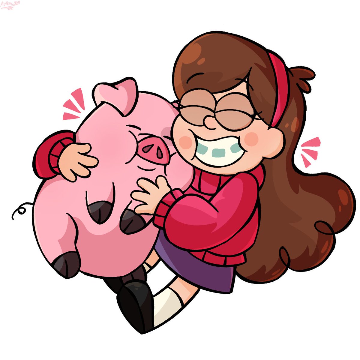 Ayllen0's tweet image. 🐖

#GravityFalls