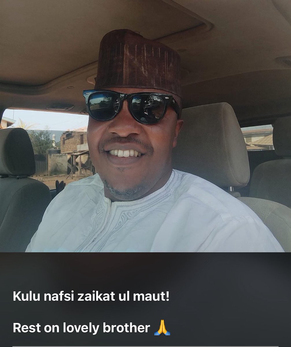 Captainbello's tweet image. Since death has no date, consider everyday as the last day of your life on earth. May God forgive the sins of the departed souls, fPMB, Awjale,  double chief Banji Olawoyin and my good friend Nuru Salami JN