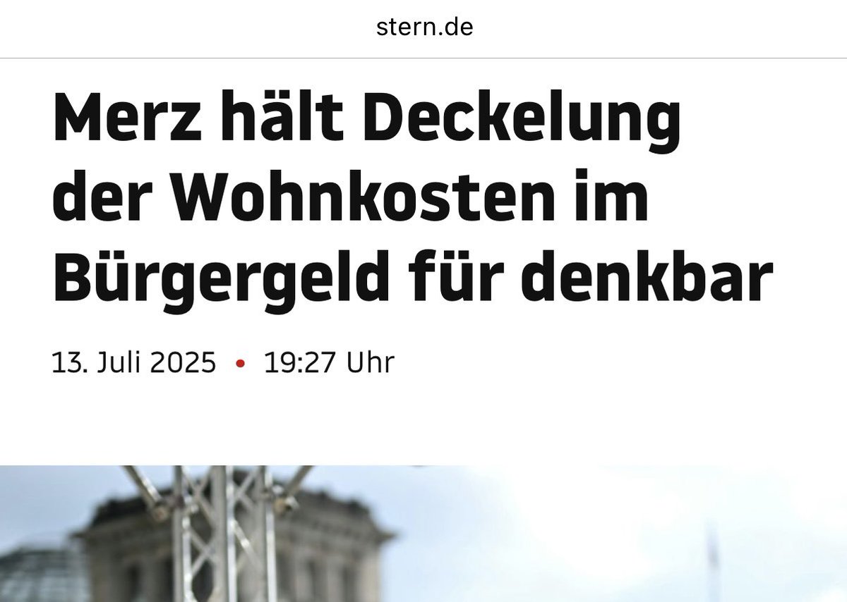 Janine_Wissler's tweet image. Merz will Mieten deckeln? Die Mieten sind zu hoch - da hat er recht. Nicht nur für Bürgergeldbeziehende. Aber wo sollten Bürgergeldbeziehende denn hinziehen, wenn ihre Wohnung zu teuer ist und es viel zu wenig bezahlbaren Wohnraum gibt?
Wir brauen einen bundesweiten Mietendeckel!