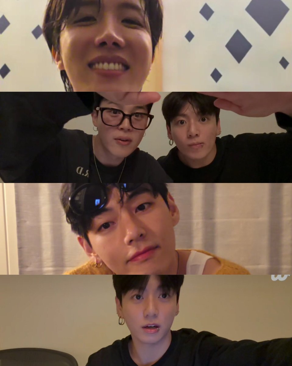 we got 4 weverse live today 😭