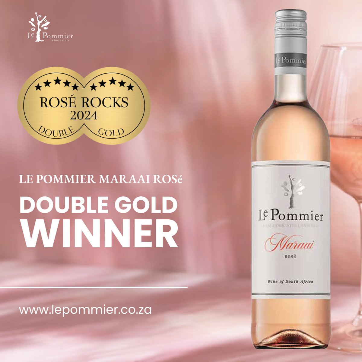 🍷 Meet the Wine

“Light, fruity, and a little flirty – our Maraai Rosé is your perfect start to the week. 💕 Available at the estate &amp; online.”
#MaraaiMoments #LePommierWines #RoséAllDay