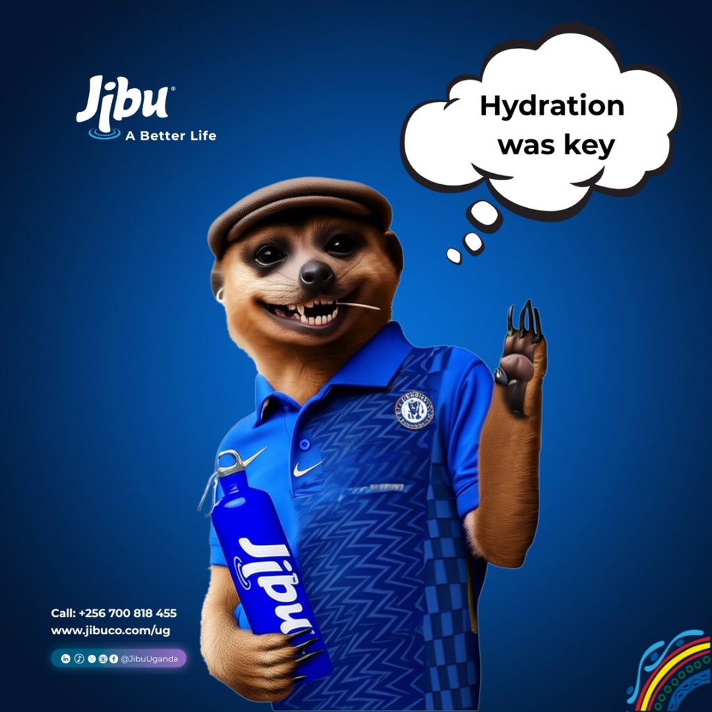 Champions hydrate different. 💧

Chelsea took the win, you take your water goals seriously too.

Monday or not, stay sharp, stay hydrated, do more with Jibu.

#DoMoreWithJibu #HydrationChampions #Chelsea #MondayMotivation #StayHydrated