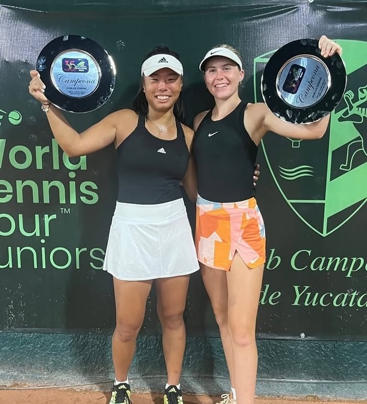 Congrats to teenagers Mimi Xu 🇬🇧 and Ella Mcdonald 🇬🇧 who reached round 2 of Wimbledon doubles and rewarded with huge new career highs this week 

WTA Doubles 

177 Mcdonald 🇬🇧 +70
203 Xu 🇬🇧 +97 

👏 👏 👏