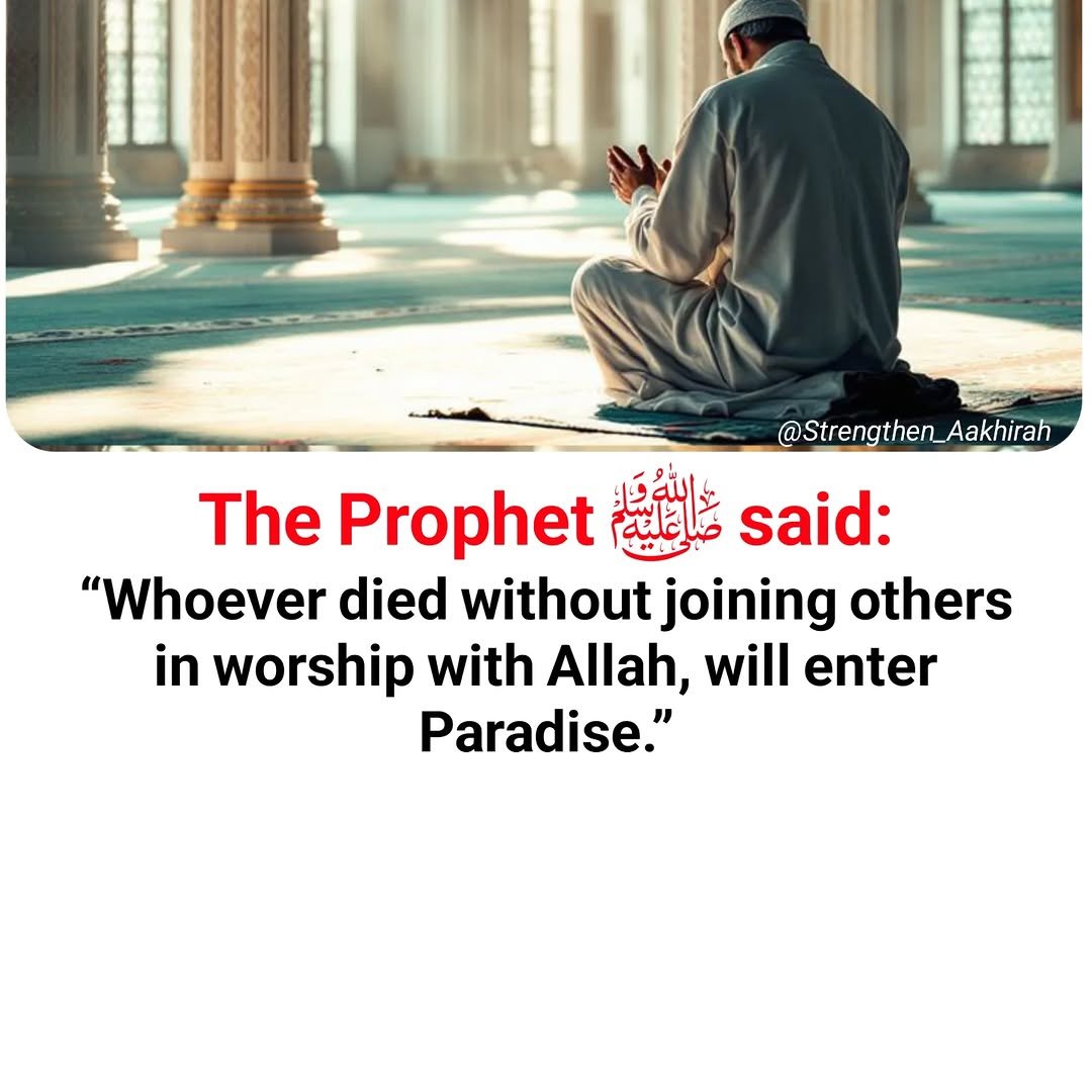 The Messenger of Allah ﷺ said: