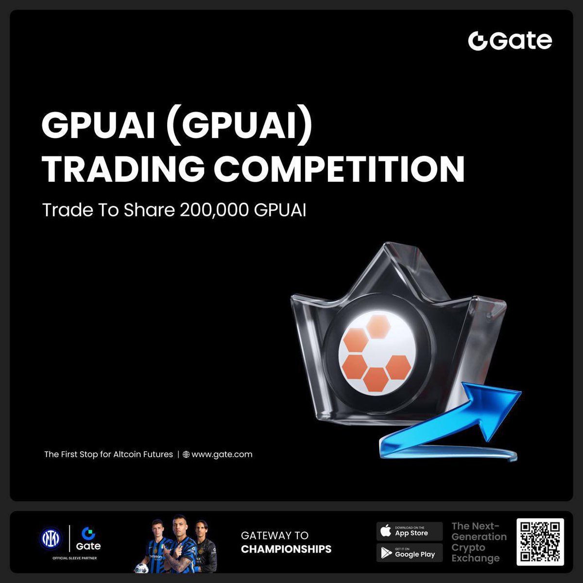 xbtmonarch's tweet photo. 🚀 Join the #GPUAI Trading Competition on Gate! $200K GPUAI rewards up for grabs!
📅 July 11–18, 2025
🏆 Trade ≥$20K spot to rank on the leaderboard & win from 160K GPUAI
🎉 New users: Trade $2K spot / $10K futures to earn 65 GPUAI (20K pool) https://t.co/sCmbBwlqAx