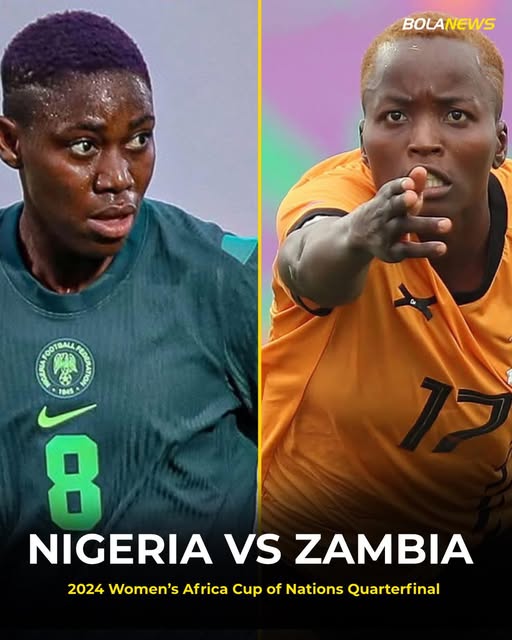 CalvinChikenge's tweet image. 𝐎𝐅𝐅𝐈𝐂𝐈𝐀𝐋: The Copper Queens will face Nigeria in the 2024 WAFCON quarter-finals on Friday.
The last time the Super Falcons faced Zambia at WAFCON, they lost 1-0. Barbra Banda and Racheal Kundanjanji were not there.
Grab your popcorns. 🍿