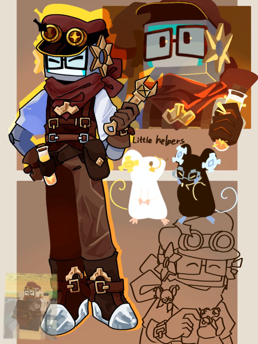 hyang_Fish's tweet image. New oc Poppy
#robloxoc