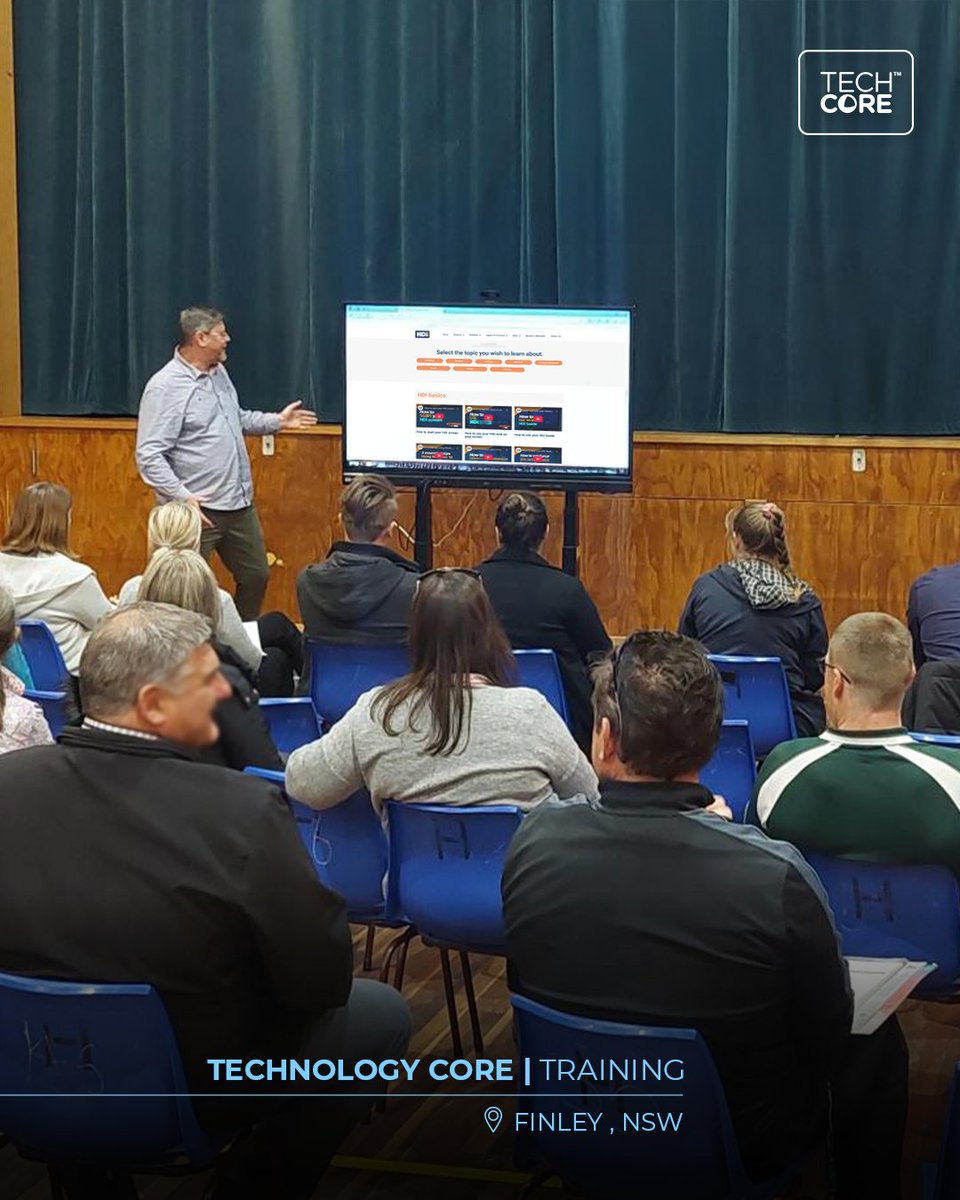 At Technology Core, training isn't just a step—it's part of the experience.

We work closely with every customer to ensure they understand their tech and can use it with ease. 

Learn more at technologycore.com.au

#TechCoreSupport #TrainingThatDelivers #HDiInteractive