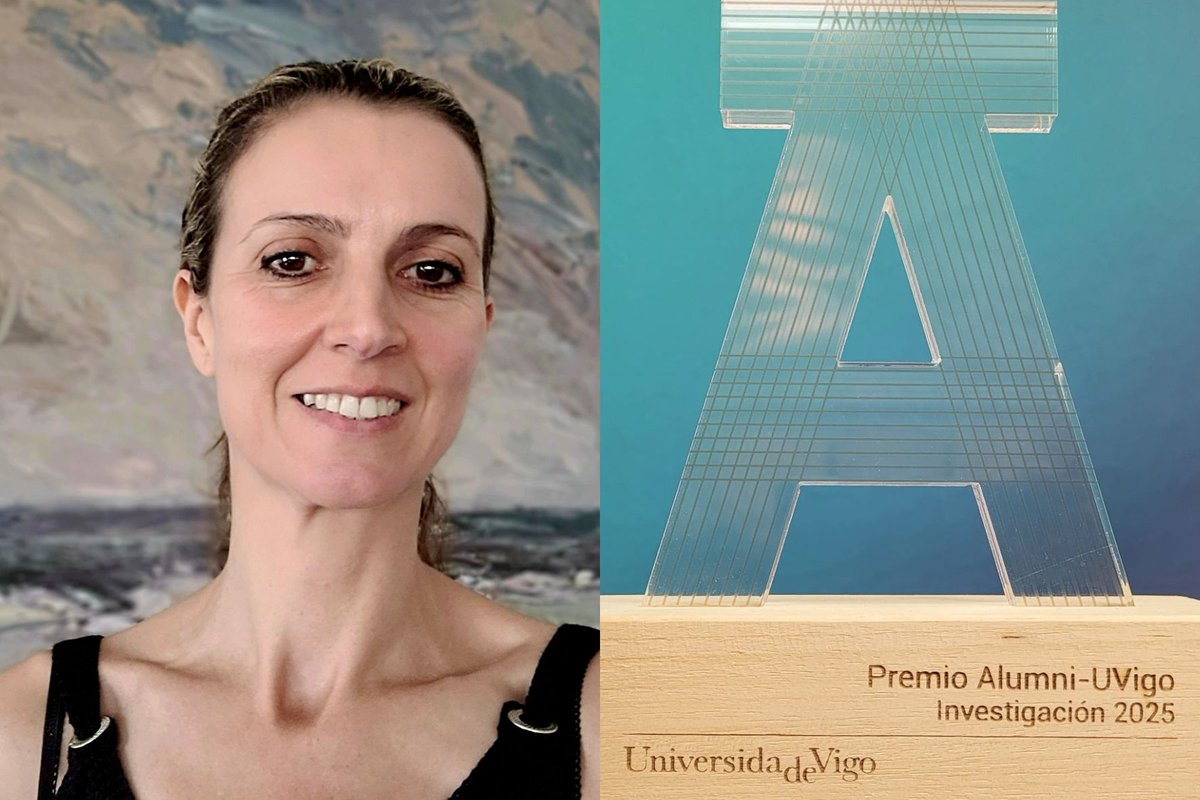 IEOoceanografia's tweet image. 🏅 La directora del #IEO_CSIC es reconocida con el Premio Alumni-UVigo 2025 en la categoría de Investigación
Rosa Figueroa (@RosaGalFigueroa), graduada en Ciencias del Mar por la @uvigo, ha recibido este premio por su trayectoria investigadora
🔗tinyurl.com/5n8eue3w