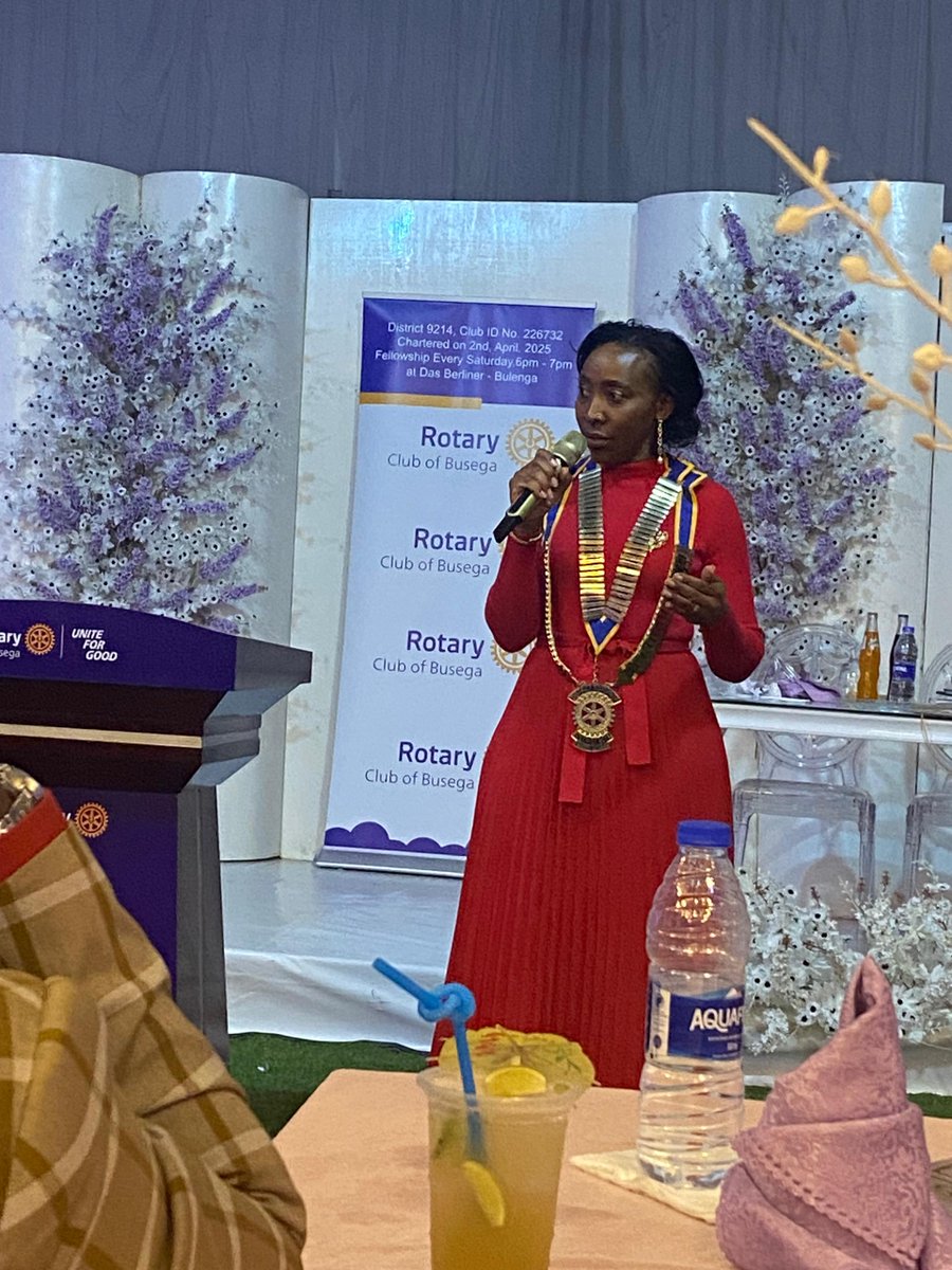 Every time we charter a new Rotary club, it’s a moment to celebrate because it means new hands, new hearts, and new energy committed to service.

On Saturday, we officially welcomed the Rotary Club of Busega to the family. What a joy to witness this milestone. #RotaryD9214