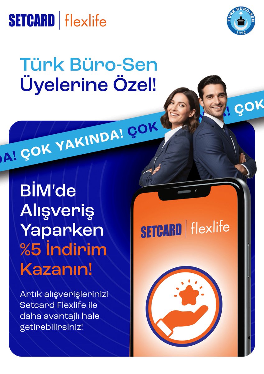 Türk Büro Sen Üyelerine Özel “ÇOK YAKINDA”