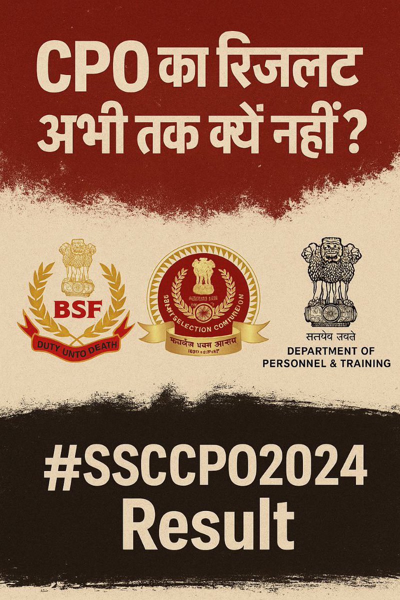 vikashyadav_046's tweet image. Publish SSC CPO 2024 mains result many of us are waiting #SSCCPO2024_Result @DoPTGoI