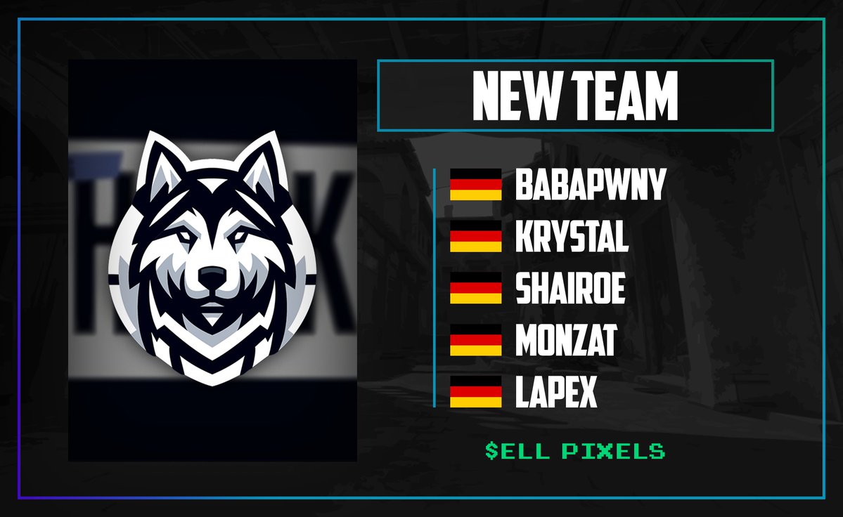 Confirmed: 🇩🇪Huskies sign team🇩🇪