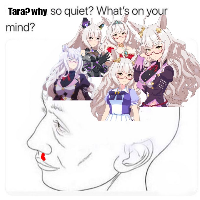 Today, Tara's first gameplay of the Horse Girl game was like this