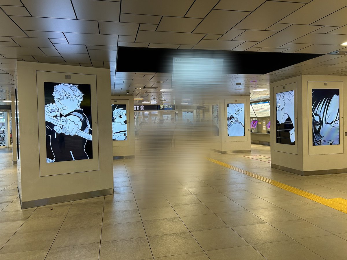 tsugai_official's tweet image. ◈♢━━━━━━━♢◈
原作10巻発売&
TVアニメ化決定
広告放映中!
◈♢━━━━━━━♢◈
■場所
池袋駅スマイル・ステーションビジョン
(西武鉄道池袋駅1F改札外)
■期間
~7月20日まで
※駅係員へのお問い合わせはご遠慮ください。
#黄泉のツガイ #ヨミツガ