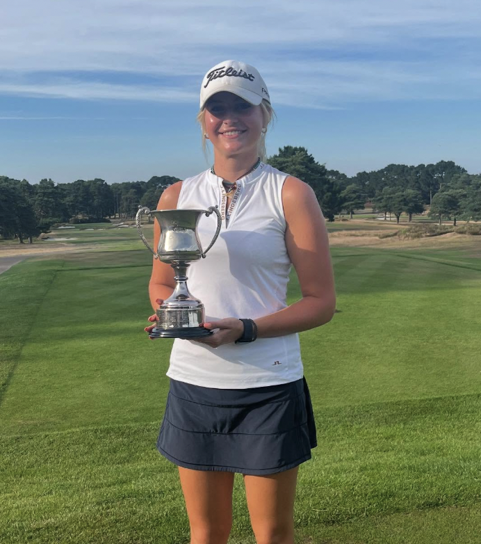 DorsetComFnd's tweet image. Congratulation to our Lord Lieutenant&apos;s Fund for Young and Talented grantee Honor Johnson on winning the U18 Dorset Girls&apos; Championship at Ferndown Golf Club. 
🏆⛳️
