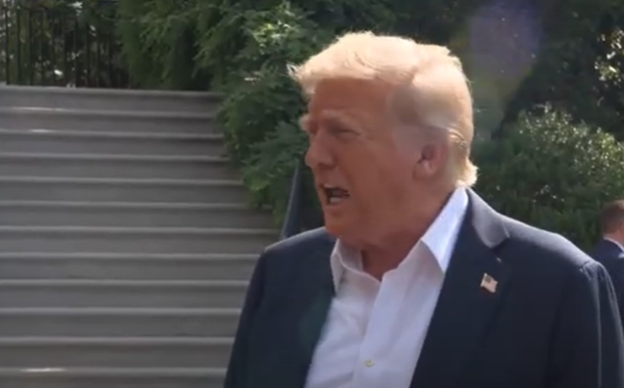 bears_with's tweet image. Asked for reaction to new Russian drone attacks on the Ukraine, Trump just promised to escalate against Russia: “I know. You'll be seeing things happen.” youtube.com/watch?v=KlBafj…