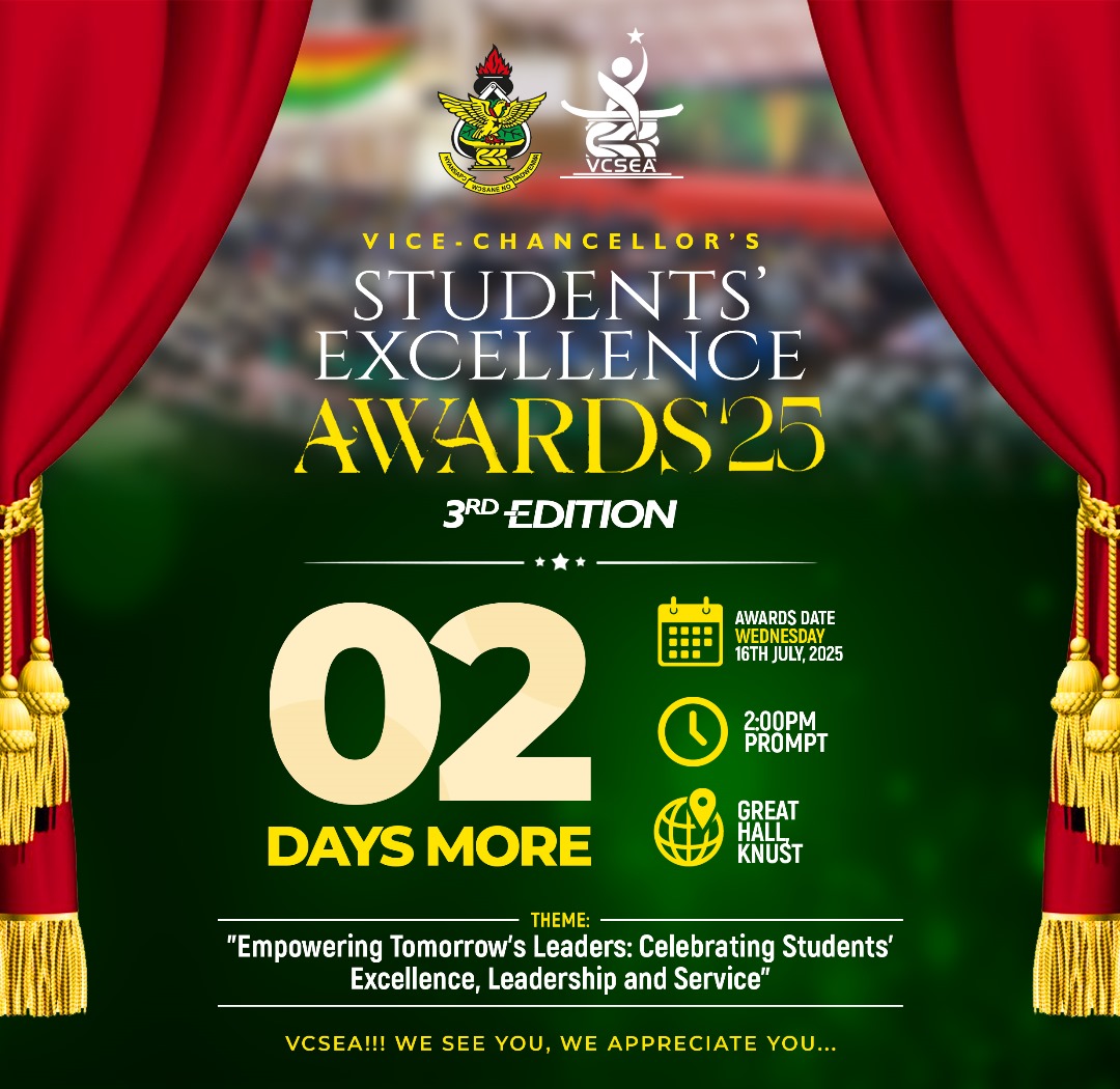 DoSA_KNUST's tweet image. VCSEA!!!
We see you, we appreciate you.
@knust_src @KNUSTGH @Thevokofficial @KNUST_Live @knustnewsfile @watsuptek