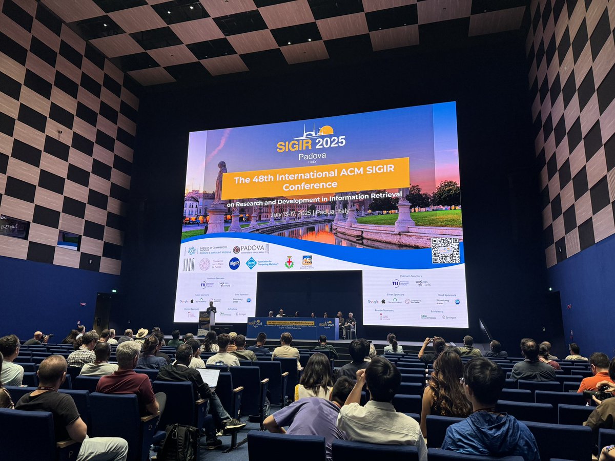 In Padova attending #SIGIR2025 this week, looking forward to many conversations about NLP + IR, especially conversational IR, personalization and RAG.
