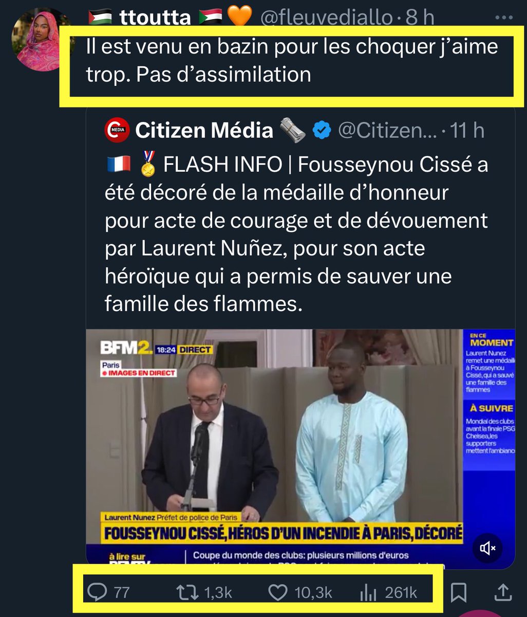 L’immigration est une chance pour la France.
