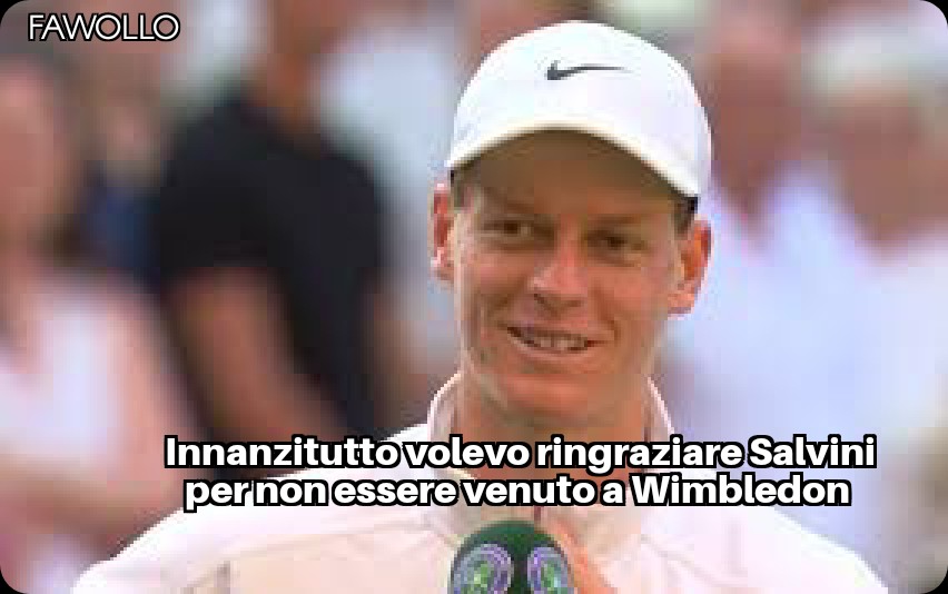#Salvini #Wimbledon #Sinner