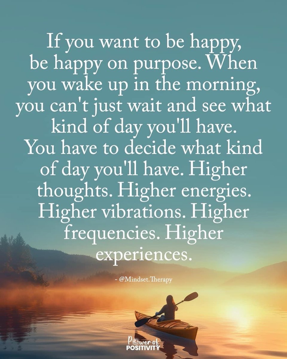 LIVEpositivity's tweet photo. If you want to be happy, be happy on purpose... 🌄💖 https://t.co/c5XWISmaGp