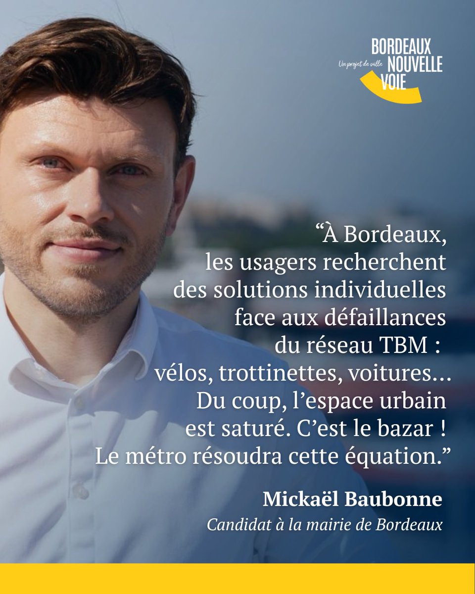 🚦 À Bordeaux, c’est chacun pour soi. Et c’est bien ça, le problème.

Face aux retards, à la saturation, à l’irrégularité du réseau TBM, de plus en plus d’usagers se tournent vers des solutions individuelles : vélo, trottinette, voiture, scooter…

Chacun essaie de se