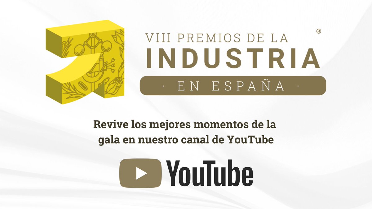 ¿Quieres recordar los mejores momentos de los VIII #PremiosDeLaIndustriaEnEspaña?  

En nuestro canal de YouTube tienes una lista de reproducción con el resumen de la gala, los discursos de los protagonistas, las entrevistas de los ganadores...

▶  youtube.com/playlist?list=…