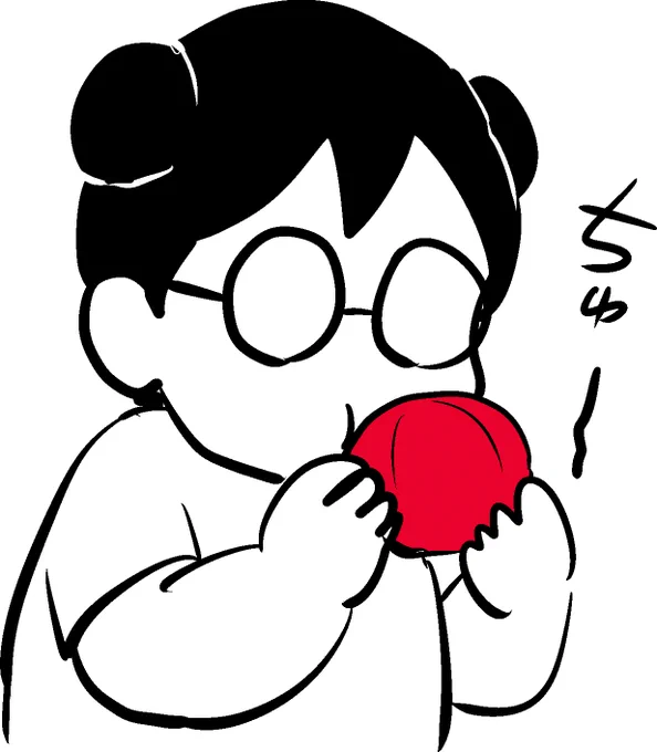 トマトをたくさんいただいたので夢のような日々が始まるぜ!
私は下の方をちょっとかじってチューチューして
その後まるかじりにするのが好きなんだ 