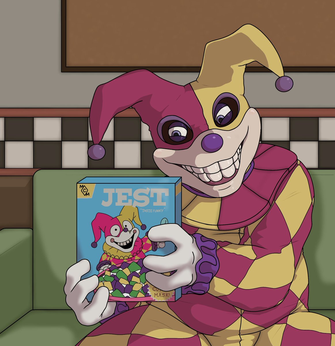 RGamer2300's tweet image. Jest Cereal!!! 
#Fnaf #SecretoftheMimic