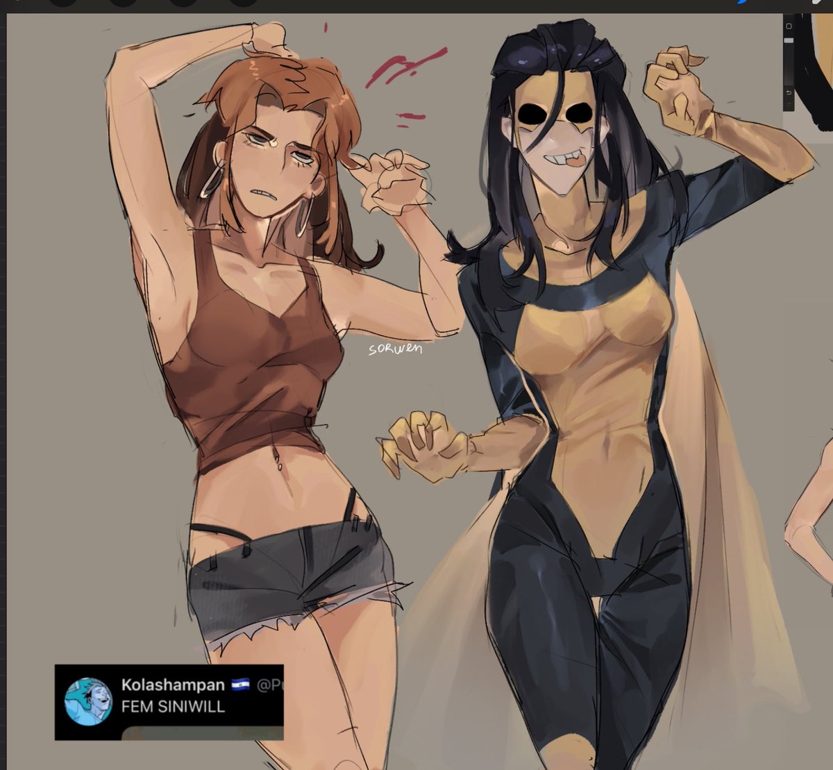 sorwencest's tweet image. 7 likes and theyll get freaky #siniwill #willmark #invincible