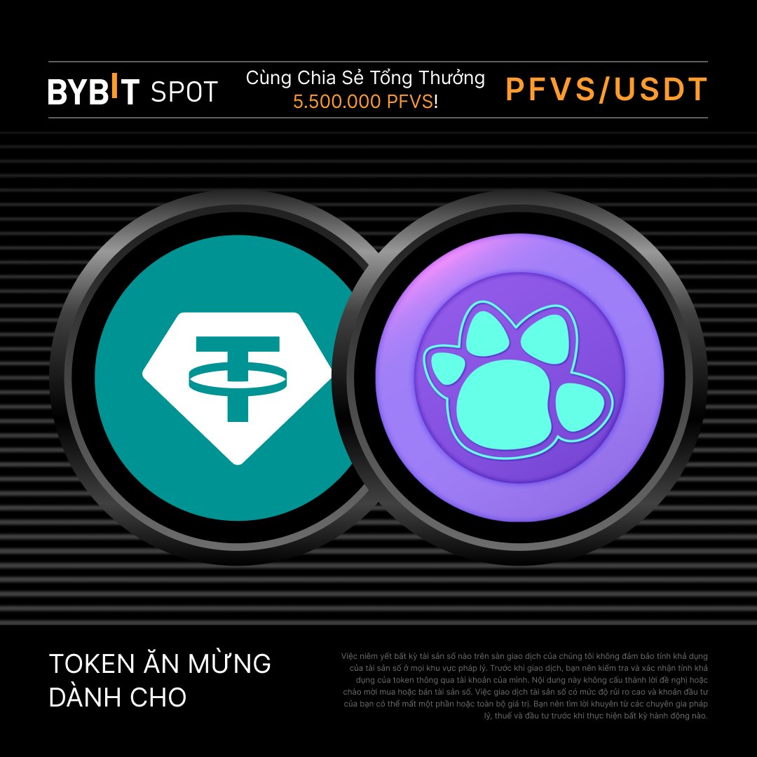 BybitVNOfficial's tweet image. 🎉 Vừa ra mắt! Tham gia ngay sự kiện Token Splash cùng @Puffverse

💎 Tổng giải thưởng 5,500,000 $PFVS — giành lấy phần của bạn ngay

🔗 Token Splash: i.bybit.com/11MabX9Q

#BybitSpot #TheCryptoArk