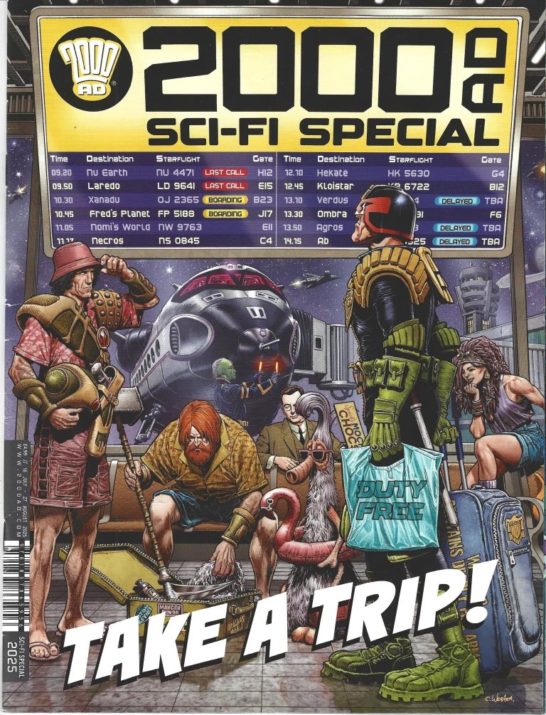 ComicScenePlus's tweet image. Luke Williams takes an inside look at the @2000AD Sci Fi Special on ComicScene comicscene.org/2025/07/13/200…