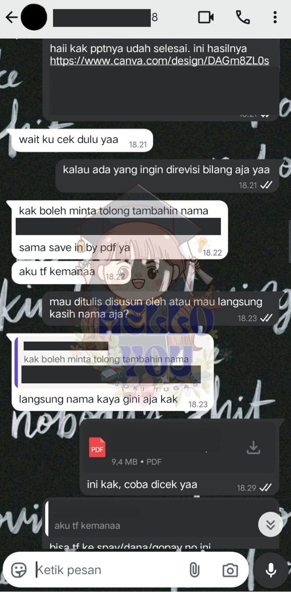 heyhellous's tweet image. Done joki ppt
- bisa inrush
- pembayaran diakhir