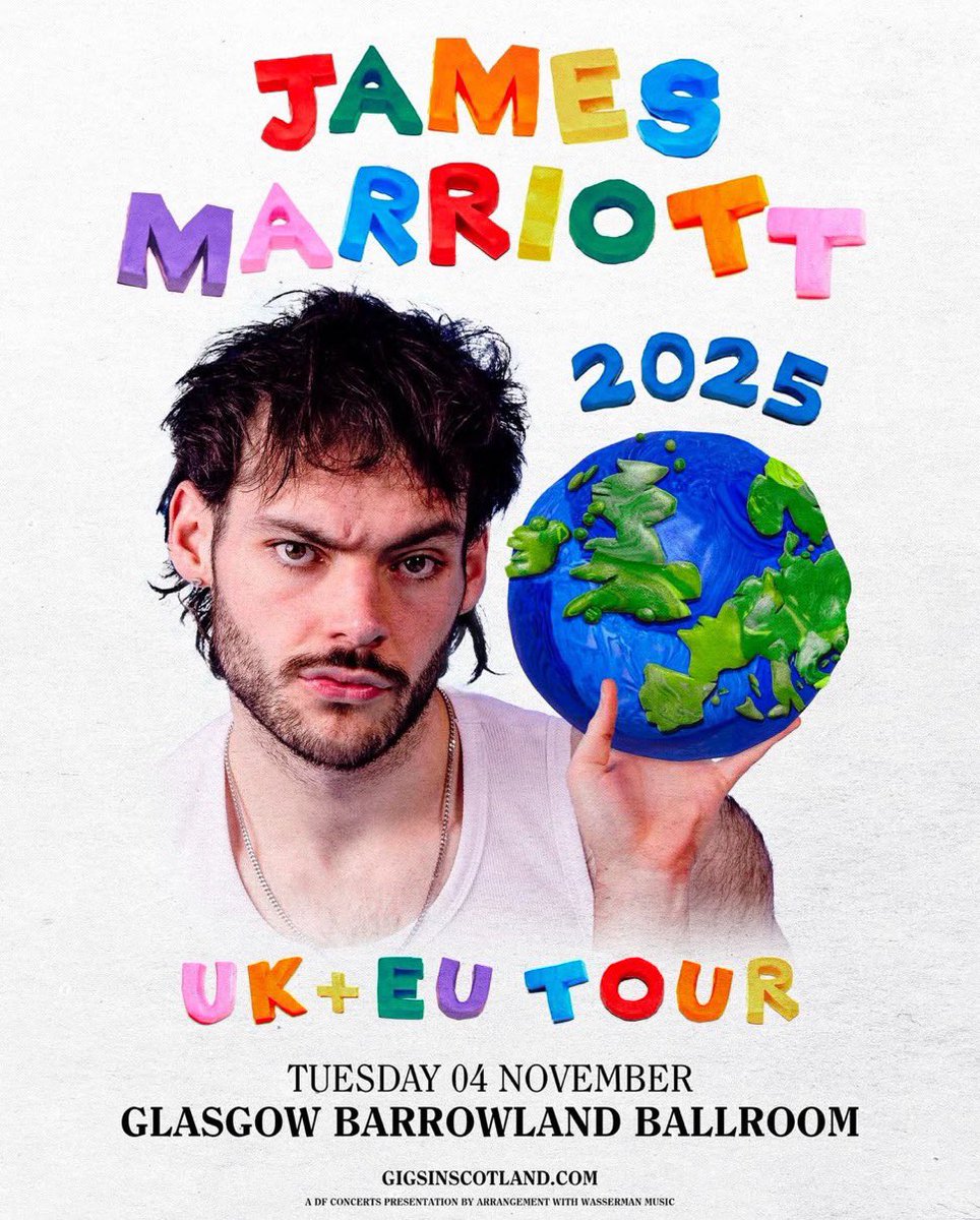 MarriottGigs's tweet image. Presale for the Glasgow show is now live ! if you are on the mailing list please check your inbox for the link and code !