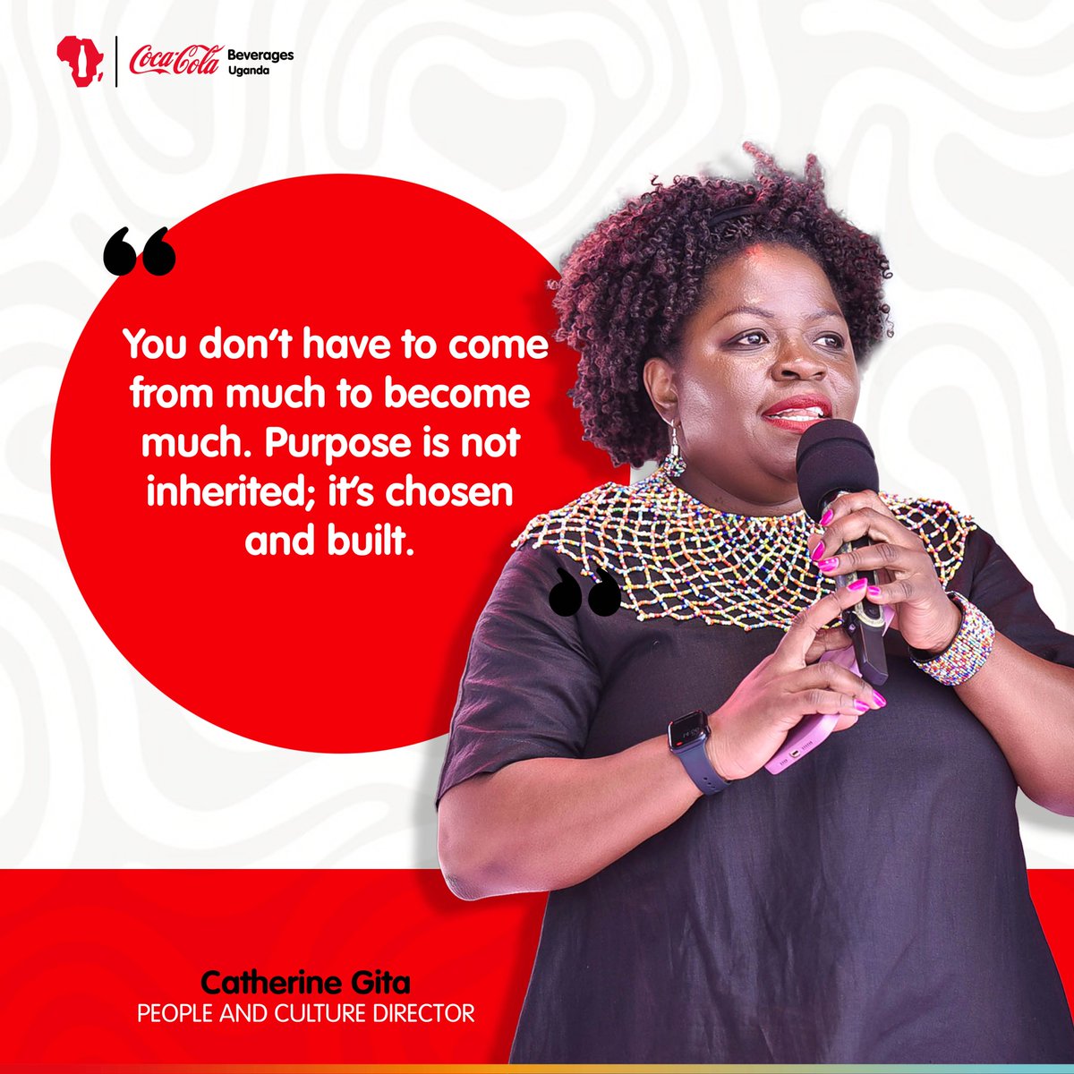 CocaColaBevUg's tweet image. As you start the week, remember: you don’t need big connections or a famous name to build something meaningful. Purpose begins with the simple choice to show up, put in the work and keep growing.
#MondayMotivation
#RealMagic
#RefreshUG
#CCBU