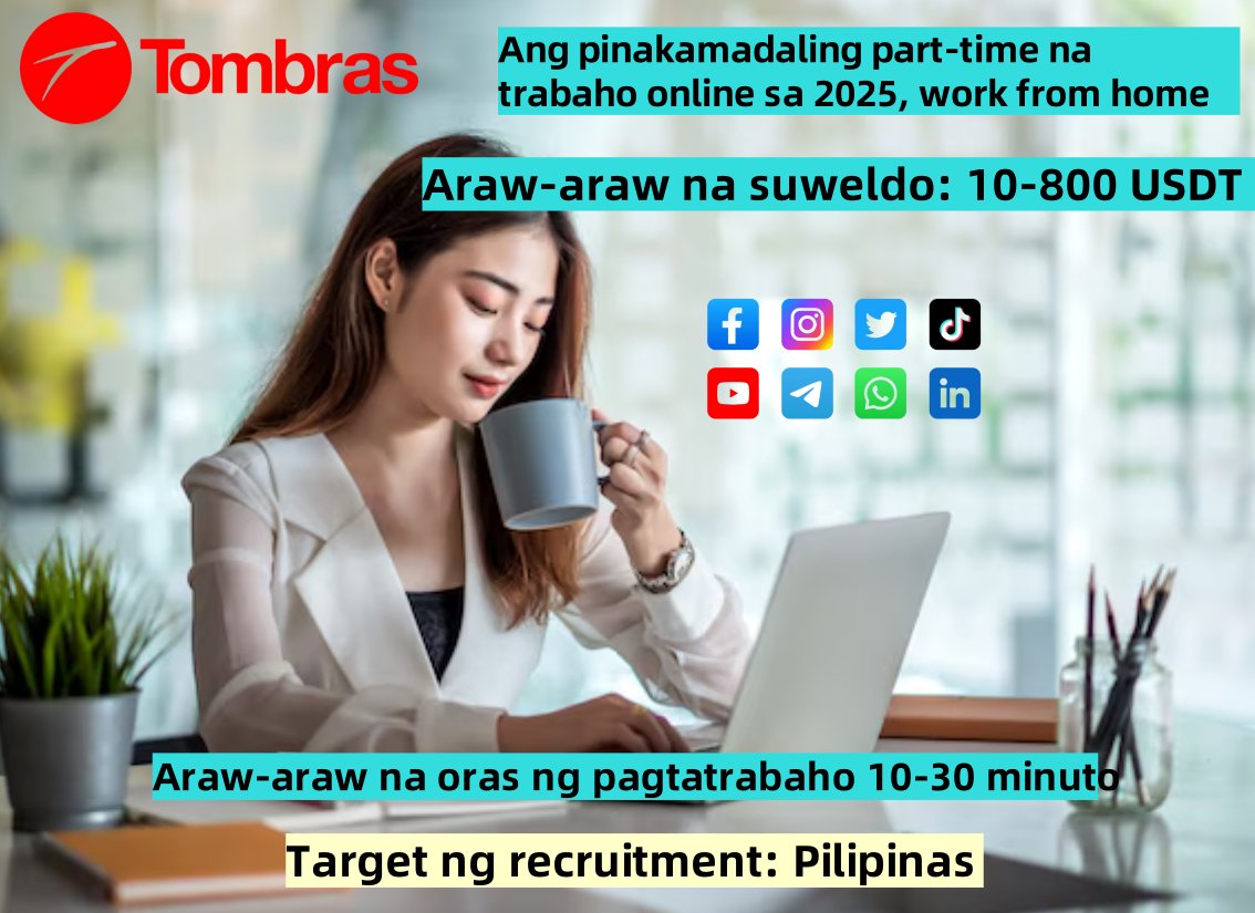 Skynews202's tweet photo. Online recruitment, work from home, daily salary settlement
Target ng recruitment: Pilipinas
Makilahok sa trabaho:
👉https://t.co/ueHpp3CPoz

Retweet + Like 
🪂airdrop:https://t.co/MLxg0eEBgQ

#giveaway #airdrop #Pilipinas #Filipino #crypto https://t.co/DuULL4P58C