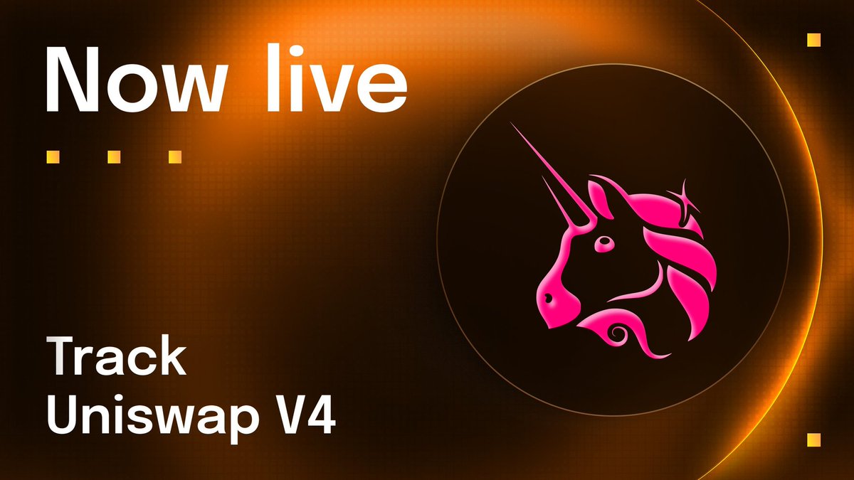 Crypto Pump - Leo (@cryptopumpleo) on Twitter photo Big News: Uniswap V4 is now live on <a href="/DexCheck_io/">DexCheck AI</a>.
This update makes DexCheck even better for tracking and understanding on-chain trading.
Here’s what Uniswap V4 brings:
✅ Liquidity providers (LPs) can use smarter and more flexible strategies.
✅ Traders pay less gas fees Big News: Uniswap V4 is now live on <a href="/DexCheck_io/">DexCheck AI</a>.
This update makes DexCheck even better for tracking and understanding on-chain trading.
Here’s what Uniswap V4 brings:
✅ Liquidity providers (LPs) can use smarter and more flexible strategies.
✅ Traders pay less gas fees