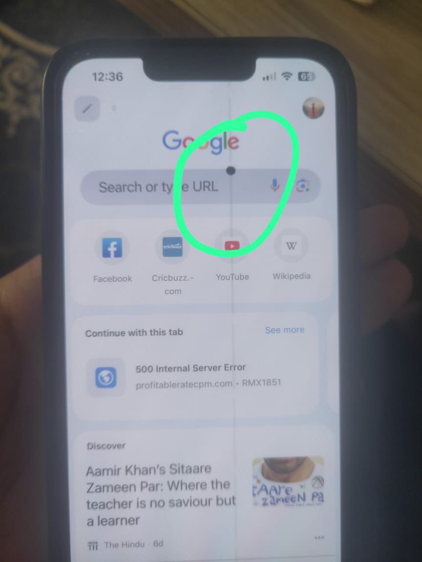 AyushGupta1141's tweet photo. Pathetic service by @UnicornAPR. Got my iPhone 13 battery replaced (Defence Colony) on 5th July. Same night, a bubble appeared — now a black dot. Screen was perfect before repair.
Guy on call isn’t even listening, just saying not our fault

@AppleSupport
#poorservice #unicornapr https://t.co/ziarrLJrUc