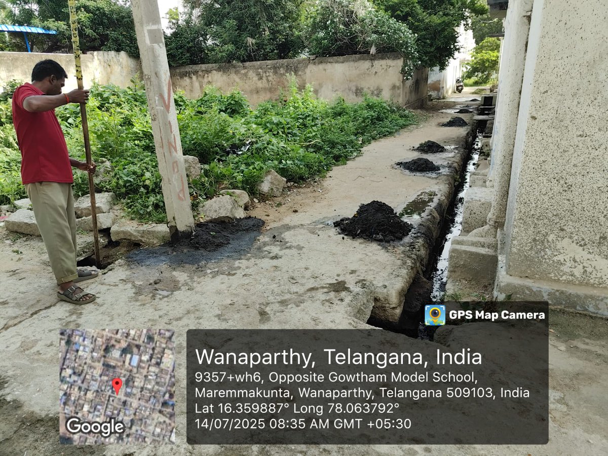 MC Wanaparthy (@mc_wanaparthy) on Twitter photo 100 Days Action Plan-Drains Desilting conducted in Wanaparthy Municipality
<a href="/MoHUA_India/">Ministry of Housing and Urban Affairs</a>
<a href="/RoopaMishra77/">Roopa Mishra</a>
<a href="/tksreedevi/">TK Sreedevi</a> <a href="/Collector_WNP/">Collector Wanaparthy</a>
<a href="/cdmatelangana/">C&DMA</a>
<a href="/SwachhBharatGov/">Swachh Bharat Urban</a>
<a href="/SBMU_Telangana/">SBM (U) TELANGANA</a>
<a href="/tgmepma/">TMEPMA</a>
#TelanganaRising #TG100DaysActionPlan #OkaMarpu_AbhivrudhikiMalupu 100 Days Action Plan-Drains Desilting conducted in Wanaparthy Municipality
<a href="/MoHUA_India/">Ministry of Housing and Urban Affairs</a>
<a href="/RoopaMishra77/">Roopa Mishra</a>
<a href="/tksreedevi/">TK Sreedevi</a> <a href="/Collector_WNP/">Collector Wanaparthy</a>
<a href="/cdmatelangana/">C&DMA</a>
<a href="/SwachhBharatGov/">Swachh Bharat Urban</a>
<a href="/SBMU_Telangana/">SBM (U) TELANGANA</a>
<a href="/tgmepma/">TMEPMA</a>
#TelanganaRising #TG100DaysActionPlan #OkaMarpu_AbhivrudhikiMalupu