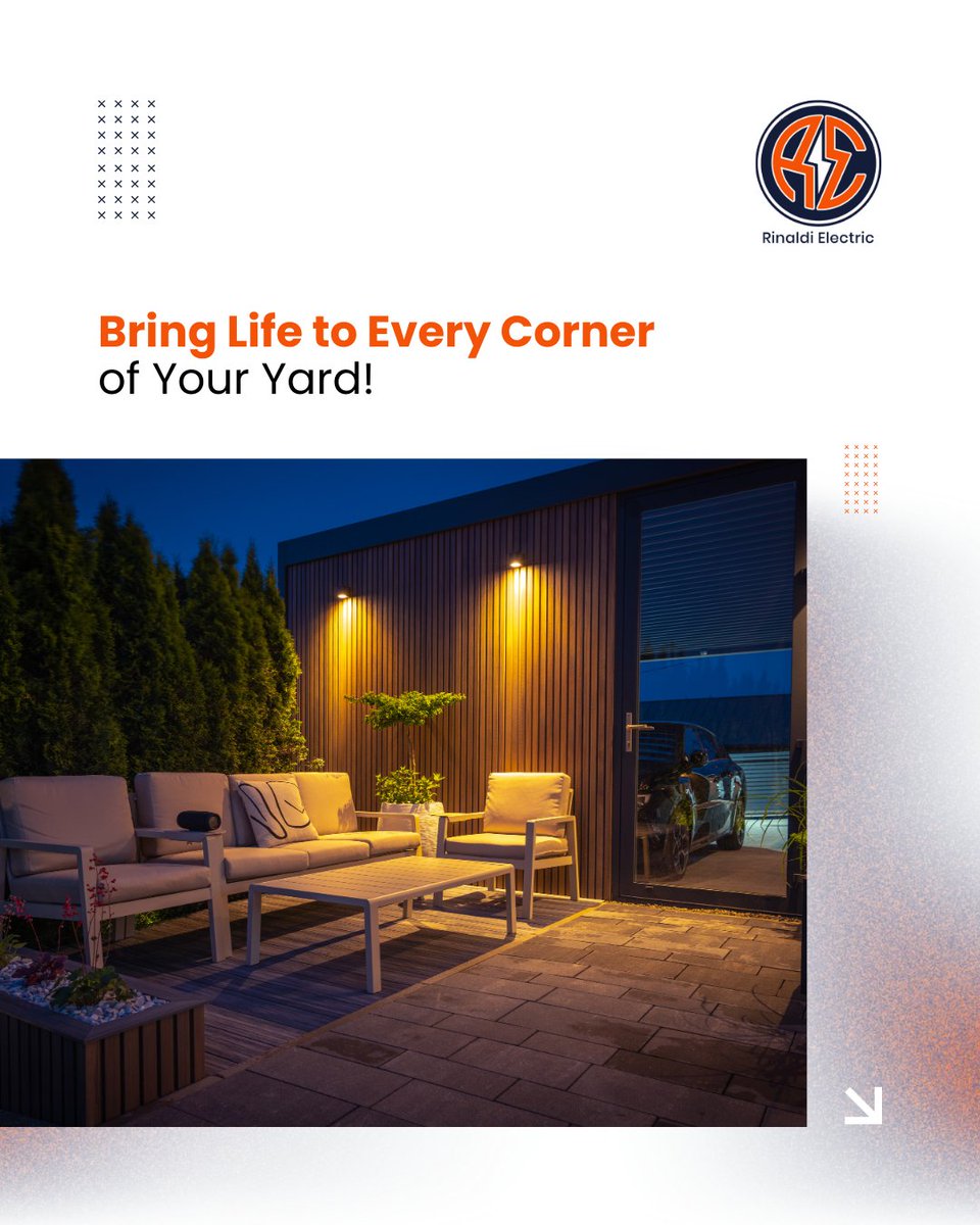 JoeRina82065572's tweet image. Ready to elevate your outdoor lifestyle?

🌐 Learn more and connect with pros at: rinaldielectric.com 

#HomeLightingDesign #LandscapeLighting #SmartHome #ExteriorUpgrades #GardenInspiration #LEDOutdoors #OutdoorVibes #LightUpTheNight #ExpertElectricians #Rinaldi