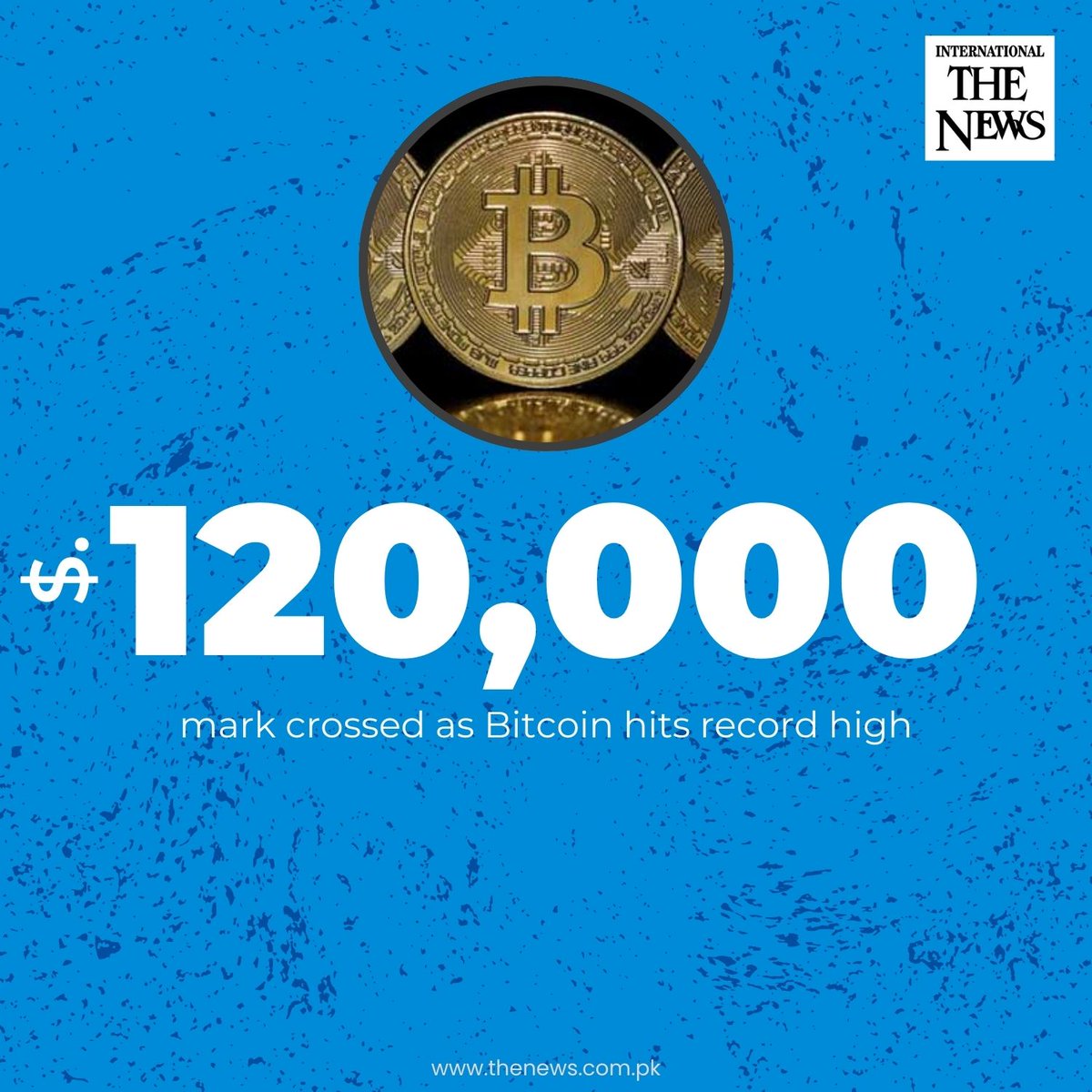 Expectations of further tailwinds for industry helped propel bitcoin BTC to  yet another record high of $121,207.55 Read more: https://t.co/rVn80wmM4W  #TheNews