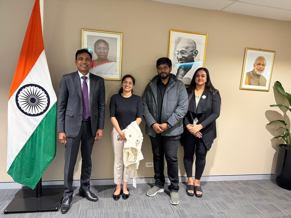 Zoho_ANZ's tweet image. We recently had the opportunity to meet with Consul General Dr. Janakiraman Sarvesvaran at the Indian Consulate in Sydney. It was a great conversation on Zoho’s strategic vision and our expansion plans in Australia. 🌟
We’re excited for the journey ahead!
@cgisydney