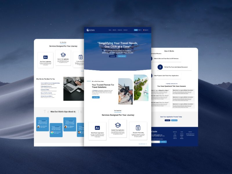 OgechiPrec28's tweet image. 🛂 Throwback to this travel design Ui
Designed a trustworthy interface for a travel agency that helps users apply for work permits, student visas, and immigration services with ease.

Would you use this to process your visa?

#UIUX #VisaApplication #TravelDesign #UXDesign #UI