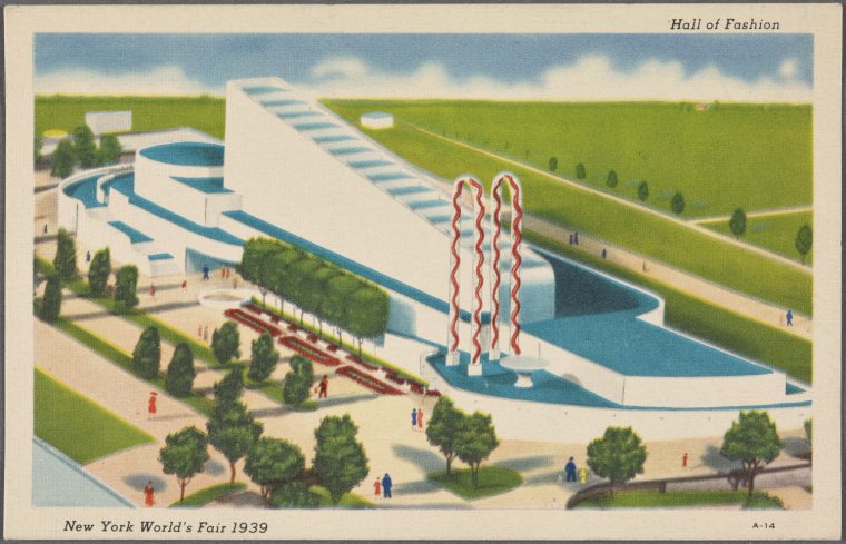 HumanoidHistory's tweet image. Greetings from the New York World's Fair, 1939. Via @nypl.