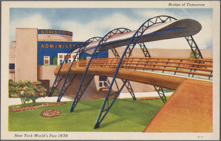 HumanoidHistory's tweet image. Greetings from the New York World's Fair, 1939. Via @nypl.